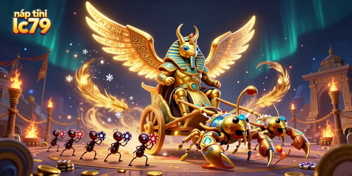 Nạp tiền lc79 để trải nghiệm game nổi bật với các biểu tượng và phần thưởng hấp dẫn.