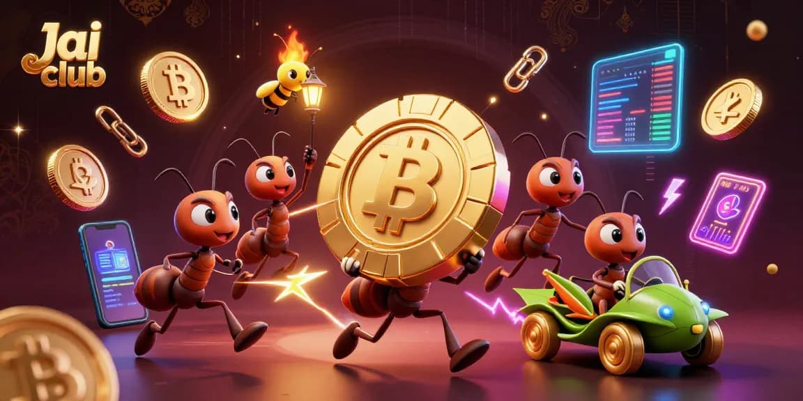 Experience thrilling wins with Jai club's exciting games, featuring dynamic cartoon heist characters.