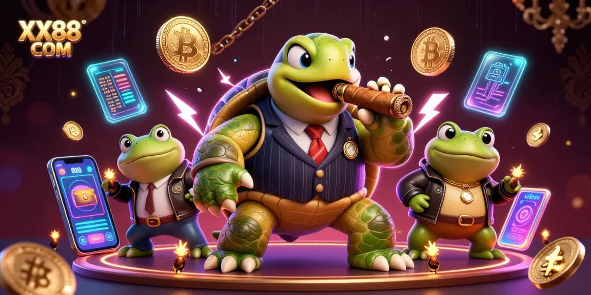 Engage with thrilling games at XX88 COM featuring animated characters in a vibrant casino.