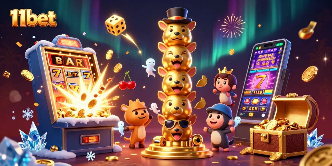11bet entertains gamers with vibrant, cartoonish casino elements and thrilling jackpots.