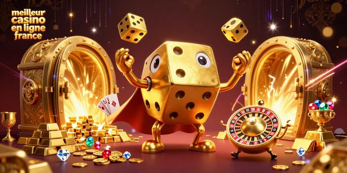 Jouez au meilleur casino en ligne France avec des dés d'or et des gains étincelants.