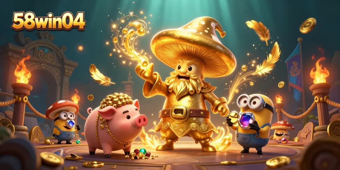 Engage in thrilling gameplay at 58win04 casino with dynamic gaming elements and magical characters.