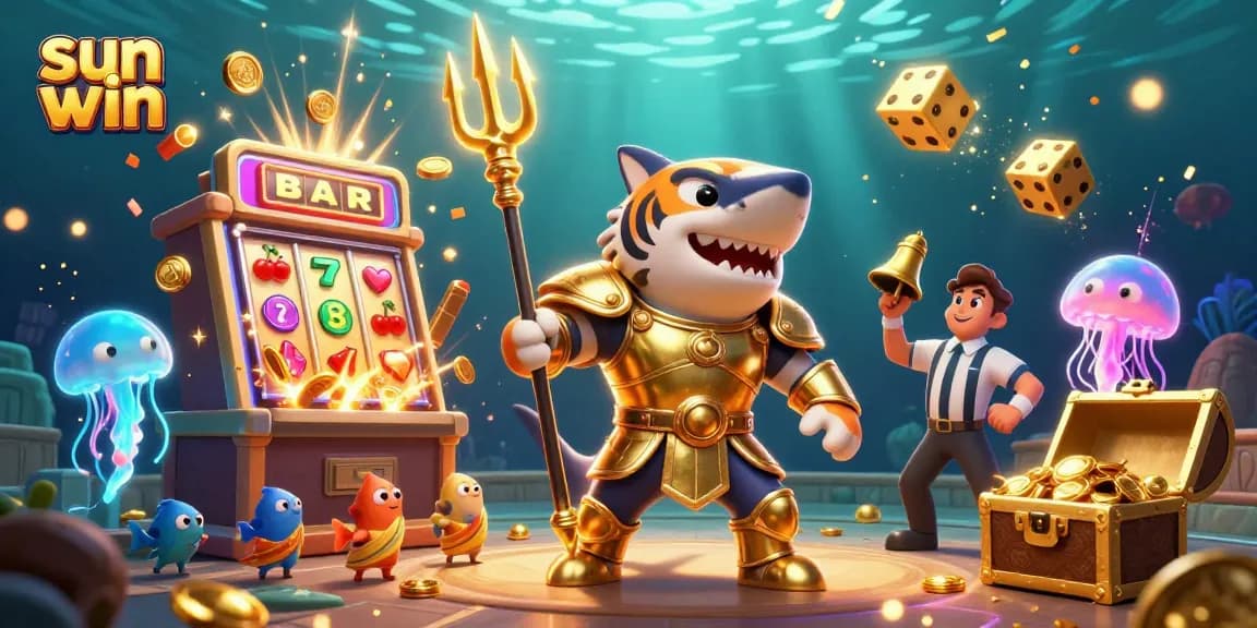 Engage in thrilling gameplay with sun win's explosive slot machine jackpot action and adventurous characters.