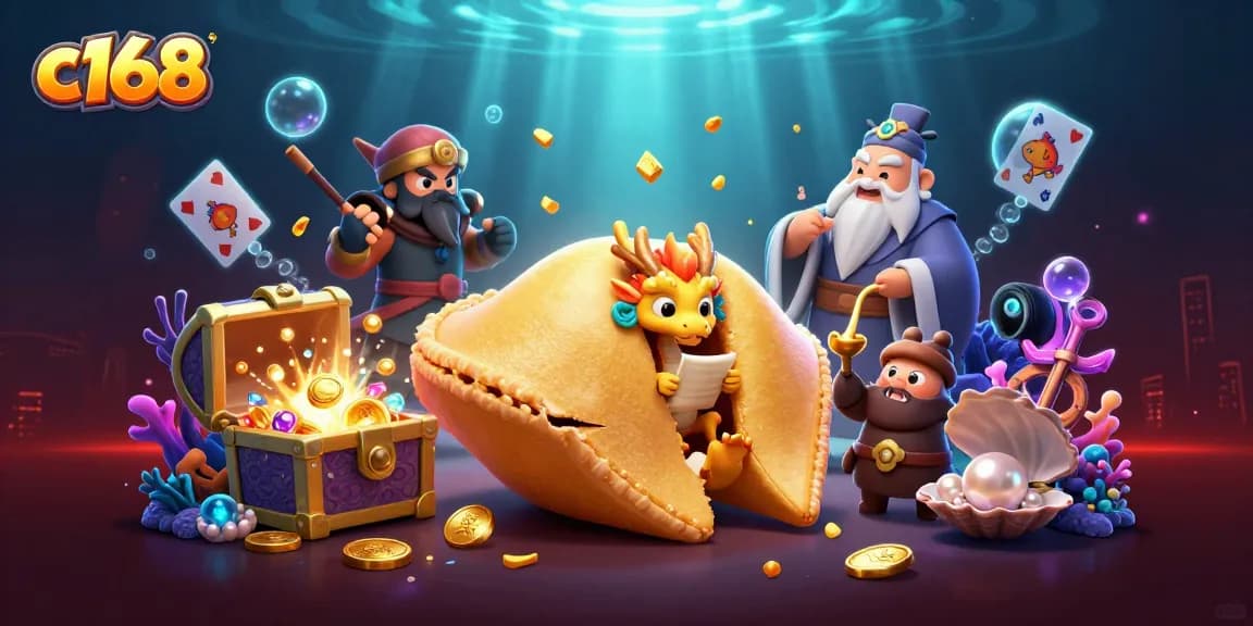 Experience the excitement of c168 gaming with dynamic characters in a vivid casino scene.
