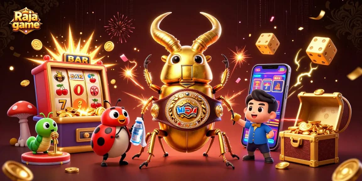 Engage in the thrilling atmosphere of Raja game with epic wins and colorful gaming elements.