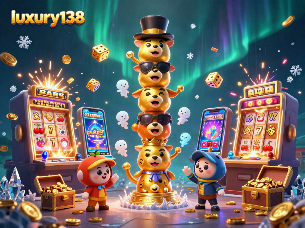Menggandakan kesenangan bermain dengan luxury138, simbol-simbol keberuntungan dan jackpot memikat.
