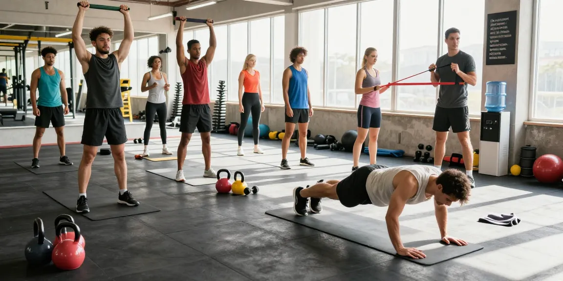 Astera Steroid Shop offers fitness community vibes as enthusiasts train together in a vibrant gym setting.