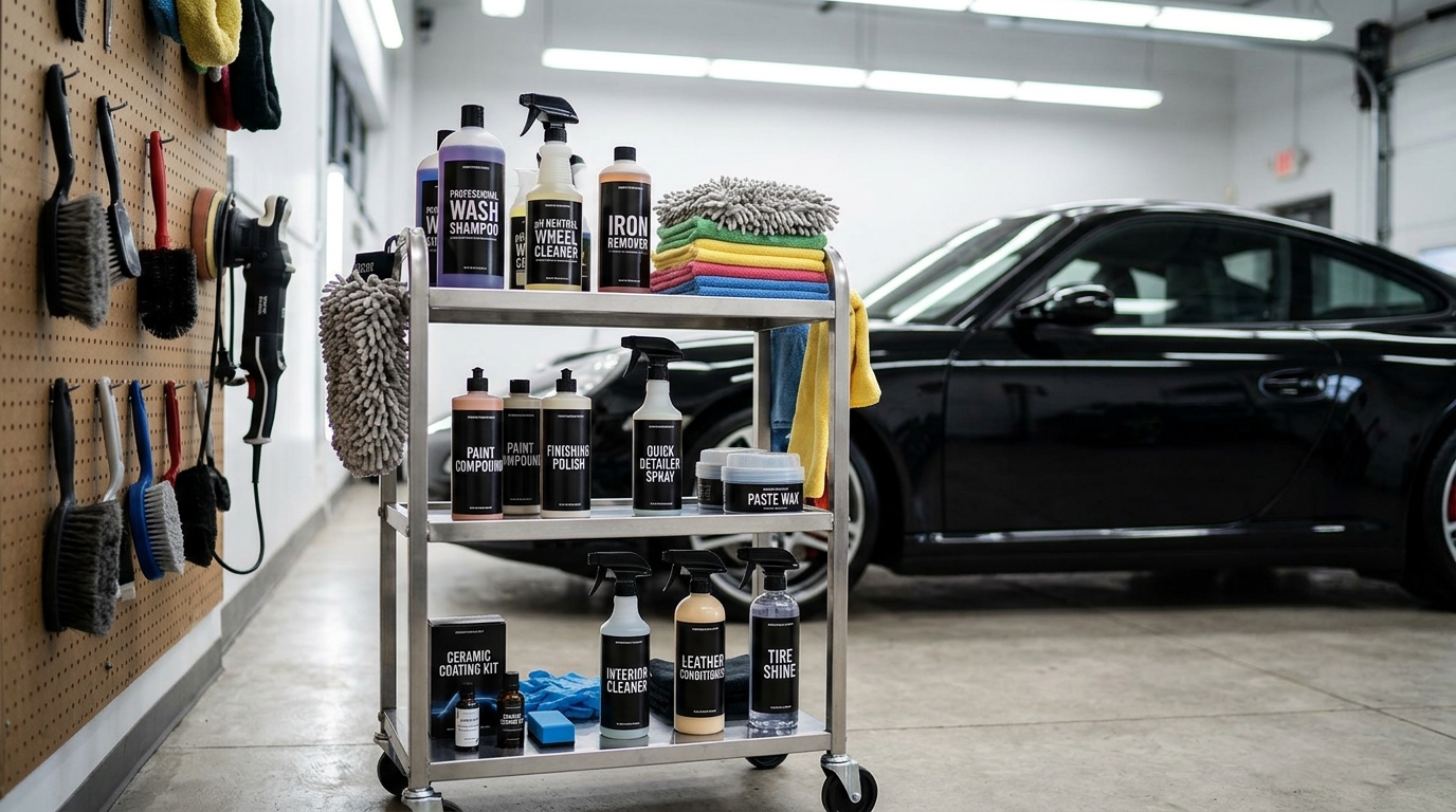 Best Products For Car Detailing to Achieve a Showroom Finish