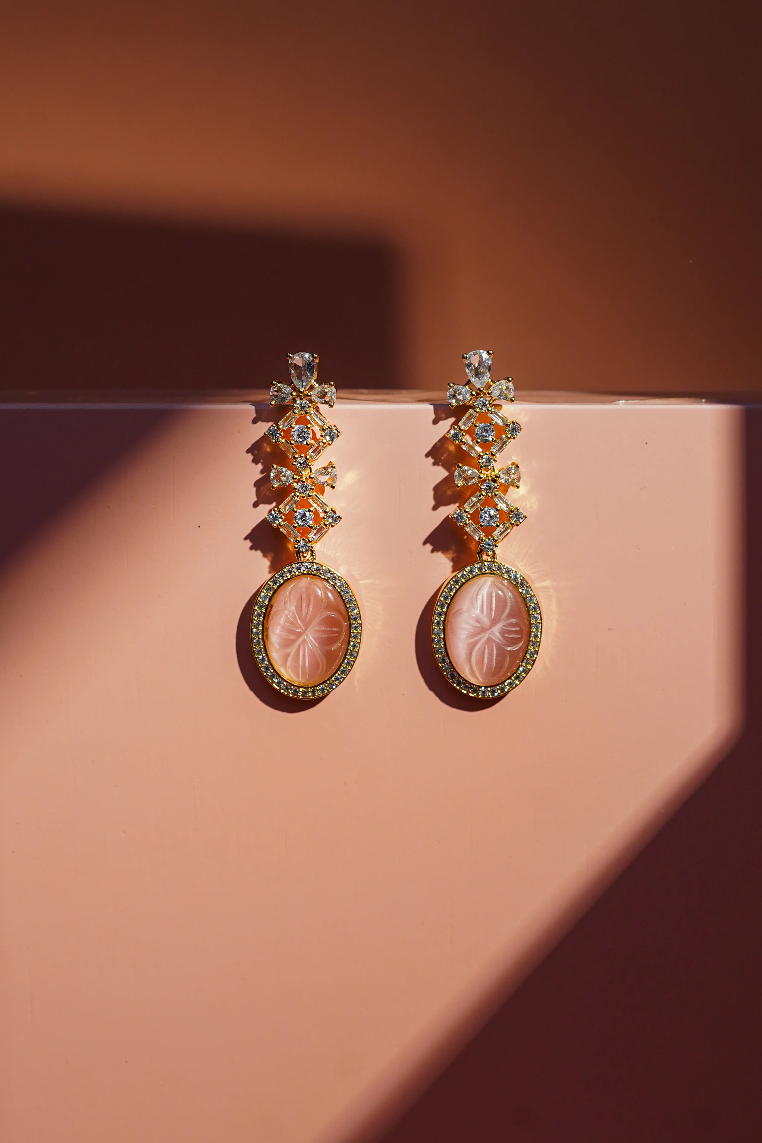 Diamond Helix Earrings Stylish Piercing Jewellery for Modern Looks