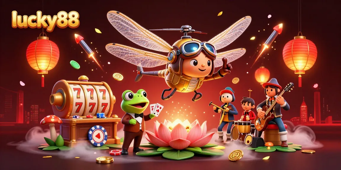 Engage in thrilling gameplay at lucky88 with vibrant characters and dynamic casino elements.