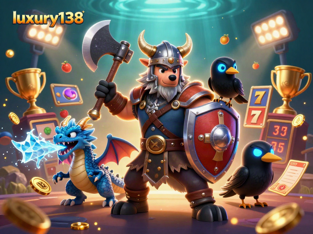 Luxury138 hadir dengan karakter kasino yang menarik, slot berputar dan keseruan jackpot!