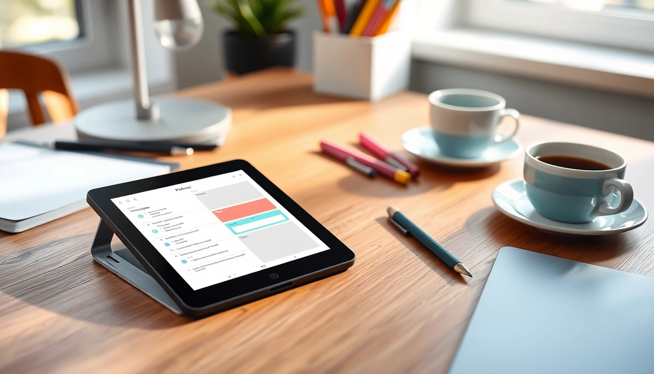 Organizing tasks using planners for Kindle Scribe in a modern workspace.