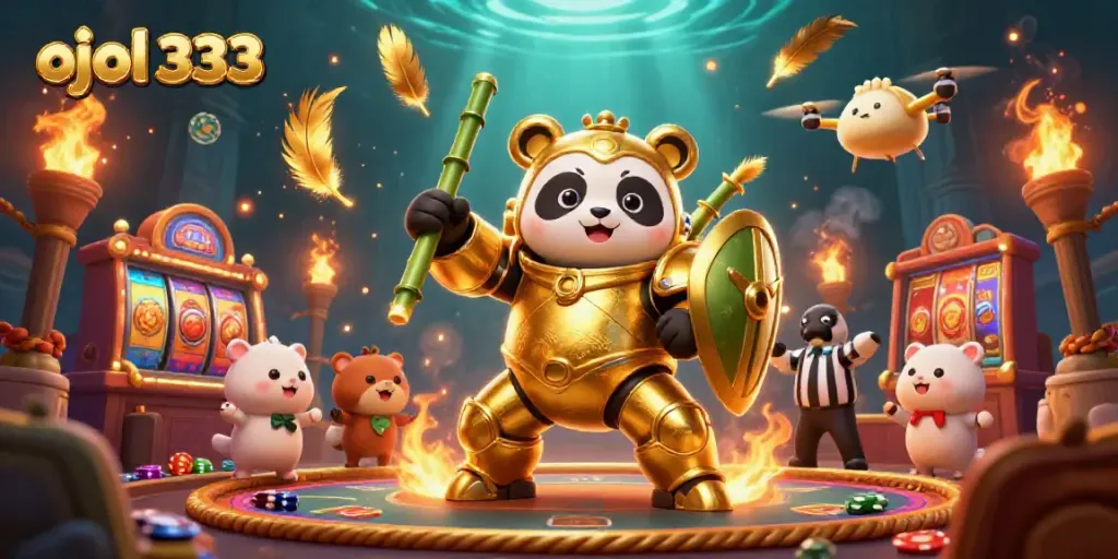 Experience thrilling action in ojol 333 casino scene with dynamic elements and vibrant characters.