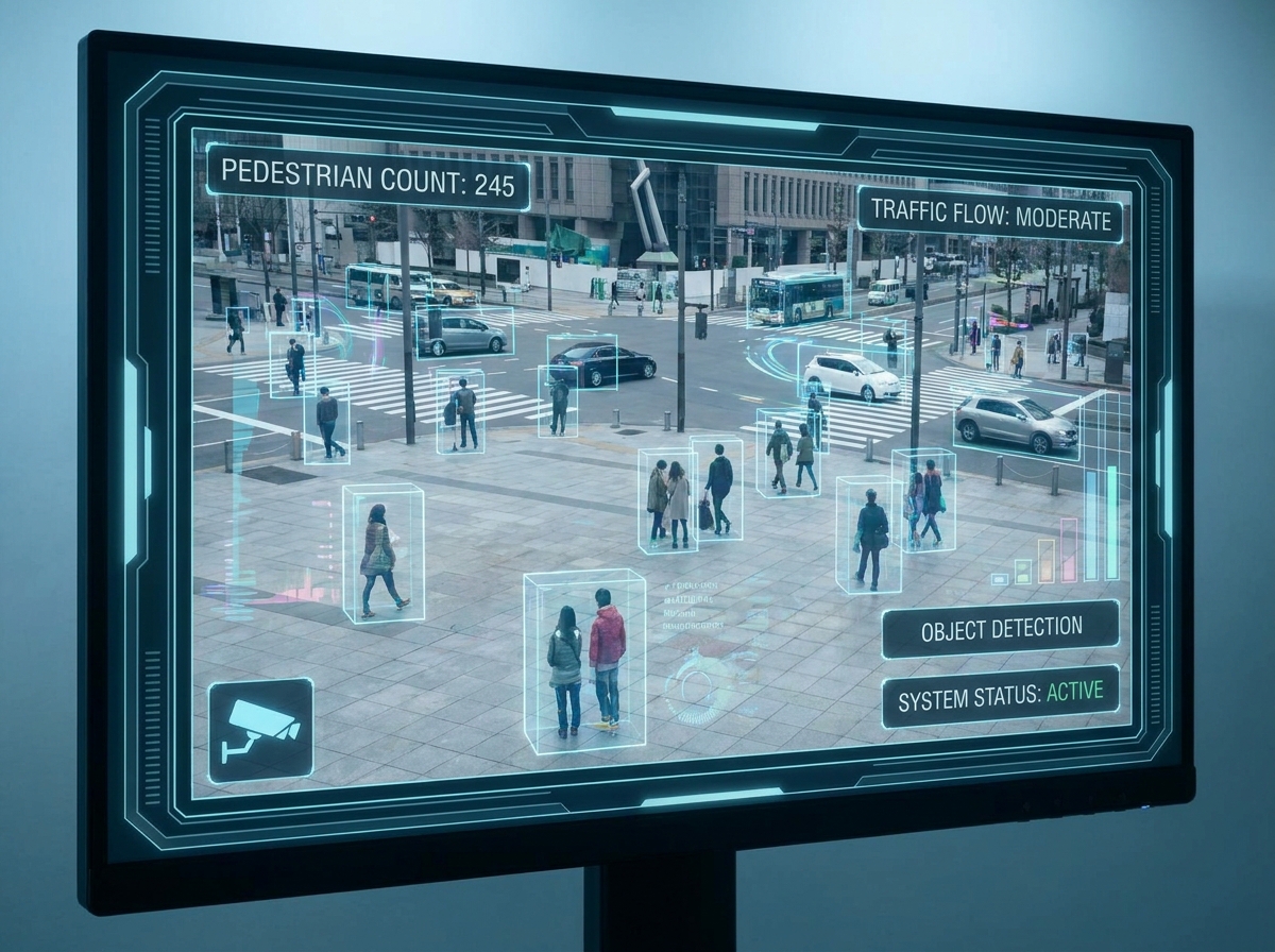 Security Camera Analytics with On-Premise AI Processing
