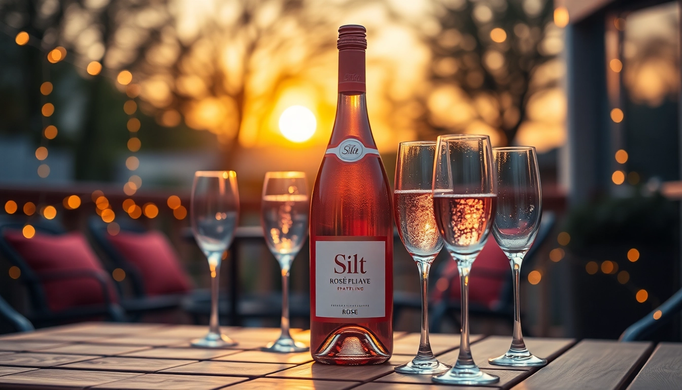 Indulge in the Elegance of Silt Rosé Sparkling Wine: A Perfect Choice for Celebrations