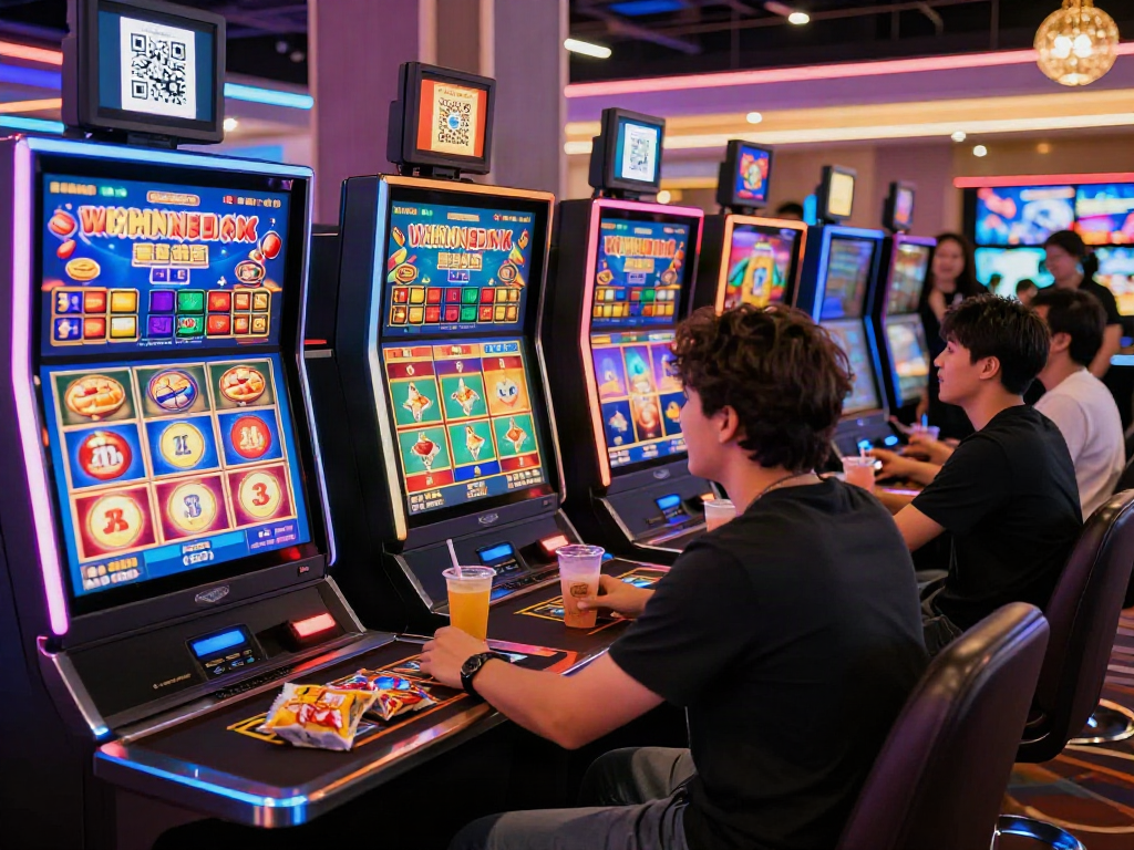 Experience engaging slot qris payments in a lively online casino atmosphere.